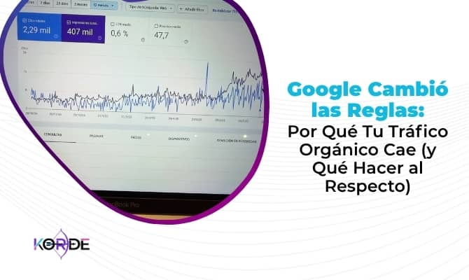 Google Cambió las Reglas: Por Qué Tu Tráfico Orgánico Cae (y Qué Hacer al Respecto)
