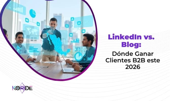 LinkedIn vs. Blog: Dónde Ganar Clientes B2B este 2026